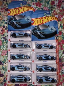 Hot Wheels McLaren P1 Blue #165 165/250 - 2024 Quarter Mile Heroes Lot Of 13 - Picture 1 of 1