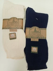 WHOLESALE LADIES COMFORTABLE 2pr SOCK LOT sz 10-12 FITS SHOE SIZES 8-12 - Picture 1 of 1
