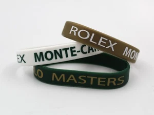 Rolex Original Tris Bracciali Official Masters Gomma Limited Edition Monte-Carlo - Picture 1 of 3