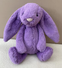 NEW Jellycat Small Iris Bashful Bunny Rabbit Baby Soft Toy Comfort Purple BNWOT