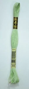 DMC Stranded Cotton Embroidery Floss, Colour 369 Very Light Pistachio Green - Picture 1 of 1