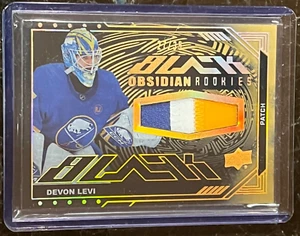 Devon Levi Rookie Jerseys /35 2023-24 SPx UD Black Obsidian #ORJ-DL RC - Bild 1 von 2