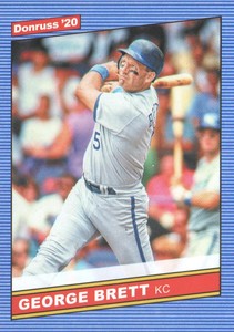 2020 Donruss Baseball #229 George Brett RETRO