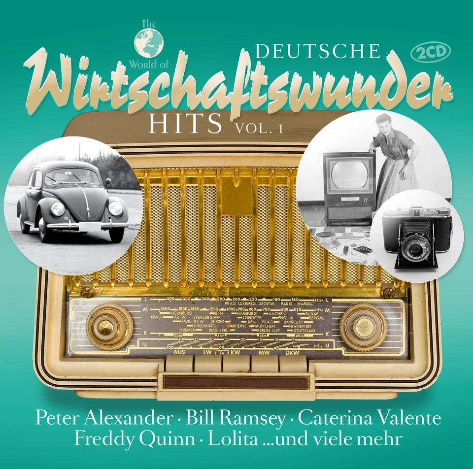 CD Deutsche Wirtschaftswunder Hits Vol.1 von Various Artists 2CDs - Bild 1 von 1