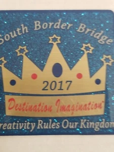DI Pin Destination Imagination💥 2017 SOUTH BORDER BRIDGE 5 STAR CROWN💥OM139 - Picture 1 of 5