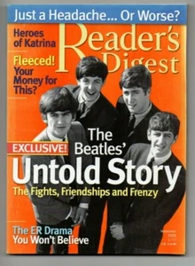 Reader's Digest Magazine November 2005 The Beatles Rachael Ray Katrina - Picture 1 of 4