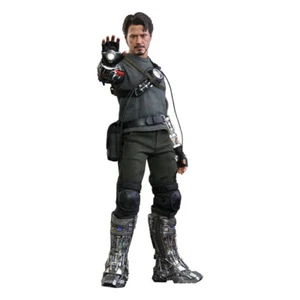 1:6 Hot Toys Iron Man Figura Movie Masterpiece Tony Stark (Mech Test Version) - Imagen 1 de 6