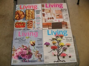 4 MARTHA STEWART LIVING Decor Magazine 2018 2017 2013 2016 MARCH SEPTEMBER JUNE - Bild 1 von 4