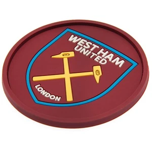West Ham United FC Silicone Coaster Official WESTHAM NEW SEALED UK STOCK - Picture 1 of 3