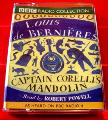 Louis De Bernieres Captain Corelli's Mandolin 2-Tape Audio Bk Robert Powell WW2 - Image 1 of 3