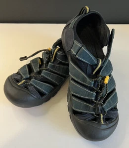 KEEN Newport H2 Strap Sandals Men Size 6 Women Size 7.5 Blue Hiking Sport - B8 - Picture 1 of 7