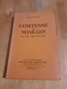 Jean Larnac - Gräfin von Noailles - Ed du Sagittaire (1931) - Bild 1 von 3