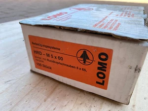 100 Stück LOMO Hohlraumdübel Metall HRD M5x60 - Bild 1 von 3
