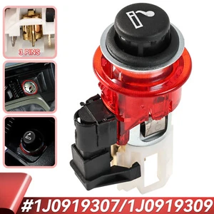 Encendedor de cigarrillos completo para VW Bus T3 T4 Golf Bora Jetta 2 iluminación roja. - Imagen 1 de 7