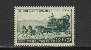 France journée du timbre 1952 Malle-poste Y&TN°919 /TR9999k - Picture 1 of 1