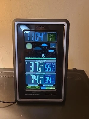 Weather Station Temperature Alerts Digital Vertical Wireless Sensor . - Image 1 of 4