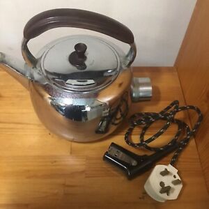 Vintage Hotpoint Chrome Hi-Speed Electric Kettle