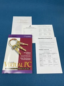 Connectix Virtual PC 3.0 For Vintage Mac: Windows 95, 98 & DOS Version w/Serial - Picture 1 of 5