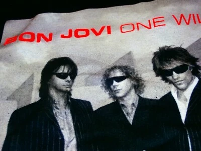 CAMISETA BON JOVI ONE WILD NIGHT L Australia 2001 TOUR Camisa De Colección JIMMY BARNES etc. Foto 1 de 4