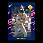 Matt Nokes 1990 Classic Blue Detroit Tigers #141 R321A 86