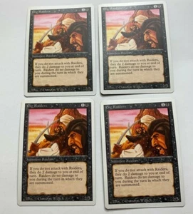 ERG RAIDERS MTG 4x Playset 3rd Revised Magic the Gathering Cards - Picture 1 of 3