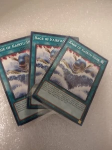 Yugioh x3 Rage of Kairyu-Shin LED9-EN027 Common 1st Edition - Picture 1 of 1