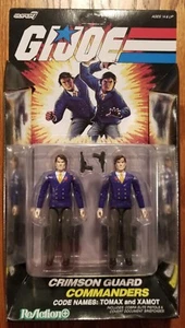 Super7 GI Joe Reaction Plus + Tomax & Xamot Crimson Guard Commanders O-Ring - Bild 1 von 4