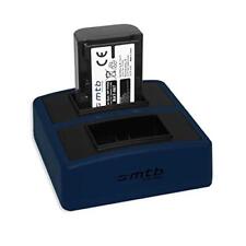 Batteria + Caricabatteria doppio Compact (USB) compatibile con NP-FH50, (g1G)