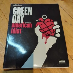 Green Day American Idiot Standard Notation Guitar Tab Book for buskers - Picture 1 of 3