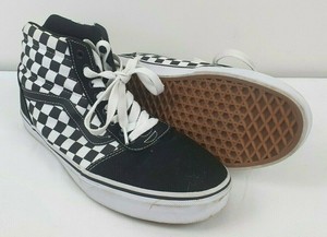 authentic black and white checkered vans