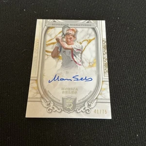 2024 Topps Royalty Collection Monica Seles Superior Auto #41/75 - Picture 1 of 2