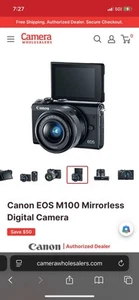 Canon m1 Mirrorless Camera - Picture 1 of 3