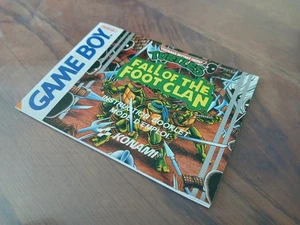 VP001 Notice Gameboy -Teenmage Mutant Hero Turtles Fall Of The Foot Clan En BE. - Imagen 1 de 8