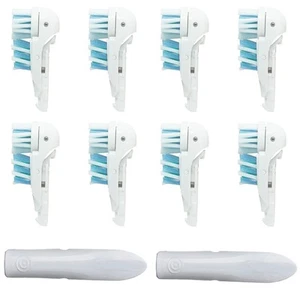 Sensitive Replacement Toothbrush Heads Compatible with Oral-B Cross Action Po... - Picture 1 of 6