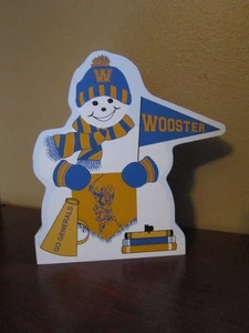 Wooster High School Alma Mater muñeco de nieve gato maullido pueblo ohio csta 4200 2003 - Imagen 1 de 7