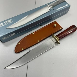 Cold Steel Laredo Bowie 39LLBT O-1 Steel Faux Cocobolo w/ Leather Sheath & Box – - Picture 1 of 6