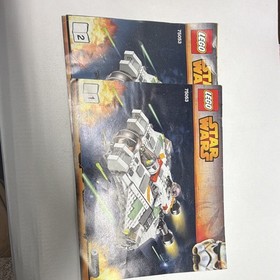 LEGO Star Wars The Ghost 75053 Illustrated Instruction Manual Book 1 & 2