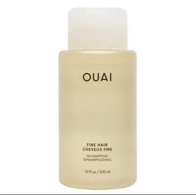 OUAI FINE HAIR SHAMPOO SHAMPOOING 10FL. OZ./300 ML. BREATHES LIFE INTO YOUR HAIR - Image 1 of 4