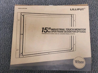LILLIPUT TK1500-NP/C/T  Industrial Metal Open Frame LED Touch screen  - Image 1 of 4
