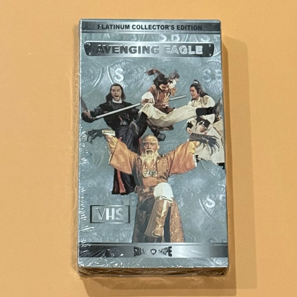 Avenging Eagle VHS 2002 Platinum Collector’s Edition Shaw Brothers Kung Fu Movie - Image 1 of 2