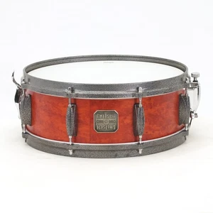 Tambor Gretsch Broadkaster GB-4157 5x14, finales de 1990, naranja quemado satinado - Imagen 1 de 8