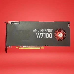 AMD FirePro W7100 8GB GDDR5 PCIe 3.0 Workstation GPU 4xDP 4K CAD - Picture 1 of 6