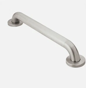 Barra de agarre de tornillo oculta Moen R8712P Home Care Peened 12", acero inoxidable - Imagen 1 de 1