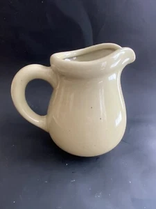MCM Stoneware Beige Speckled Pitcher GALAXY 6 1/4" - Bild 1 von 5