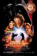 REVENGE OF THE SITH EP3 STAR WARS MOVIE ORIGINAL CINEMA PRINT PREMIUM POSTER