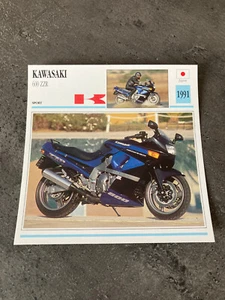 MOTORRAD STECKKARTE Sammlung ATLAS KAWASAKI 600 ZZR - Bild 1 von 1