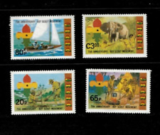 Ghana 1982 - Boy Scout Movement - Set of 4 Stamps - Scott #794-7 - MNH