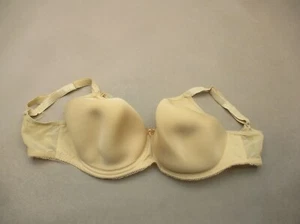 32I Freya Womens Beige Lined Underwire Back Closure Wide Strap Nursing Bra 9S - Picture 1 of 9