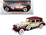 1930 PACKARD LEBARON CREAM & RED 1/18 DIECAST MODEL CAR SIGNATURE MODELS 18115