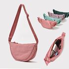 Solid Color Crossbody Bag Casual Sports Style Underarm Bags